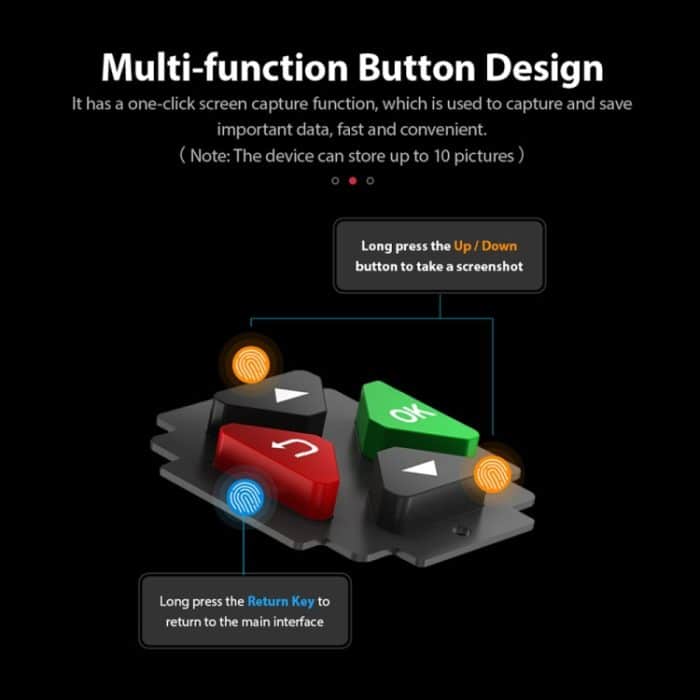 Kingboolen BM580 6V 12V Auto Digitallast Batterie -Tester – Bild 5