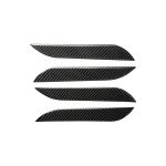 4 PCS Carbon Fiber Auto Außengriff Dekorativer Aufkleber für Tesla Model S. – Bild 2