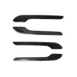 4 PCS Carbon Fiber Auto Außengriff Dekorativer Aufkleber für Tesla Model 3 – Bild 2