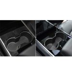 3 PCS Carbon Fiber Car Central Control Dekorationsaufkleber für Tesla Model 3 – Bild 6