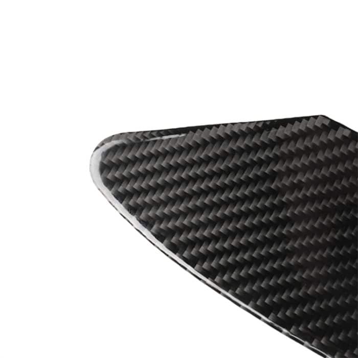 Carbon Fiber Car Charging Port Panel Dekorativer Aufkleber für Tesla Model X, geeignet für Linksfahrten – Bild 3