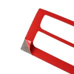 Carbon Fiber Car Rear Vent Panel Dekorativer Aufkleber für Tesla Model X. – Bild 4