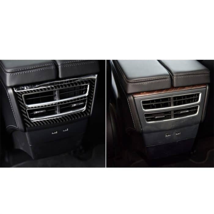 Carbon Fiber Car Rear Vent Panel Dekorativer Aufkleber für Tesla Model X. – Bild 6