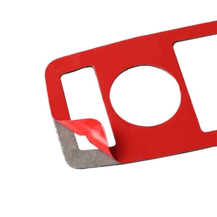 4 PCS Carbon Fiber Car Window Lift Panel Dekorativer Aufkleber für Tesla Model X. – Bild 4