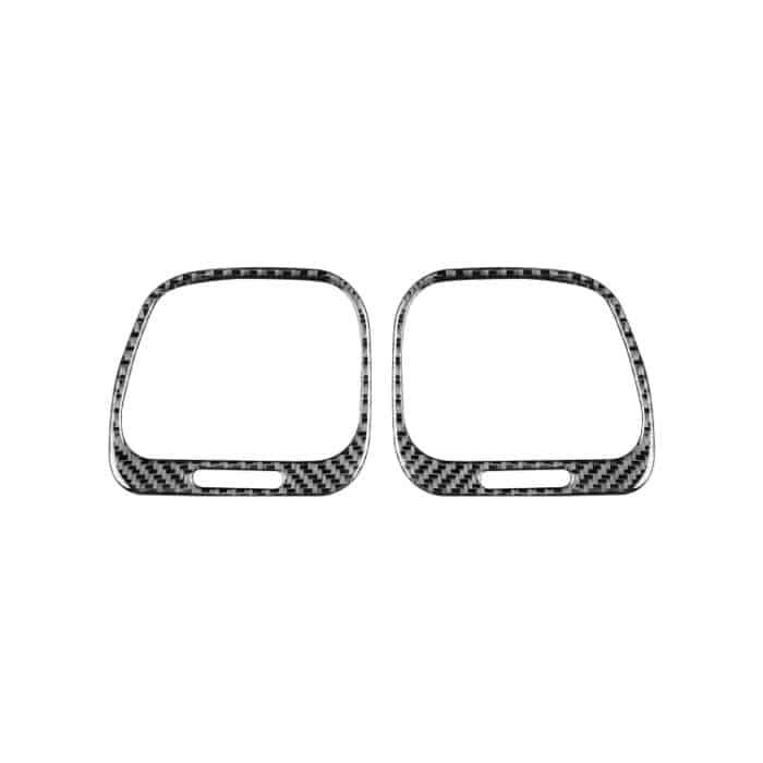 CRP5520.jpg 2 stücke / satz Kohlefaserwagen Links- und Right Air Outlets Rahmen dekorativer Aufkleber für Volkswagen Scirocco 2009-2016, links und rechts Antrieb universell – Bild 1