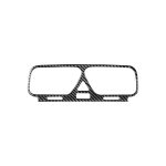 Carbon Fiber Car Central Control Air Outlet-Rahmen Dekorativer Aufkleber für Volkswagen Scirocco 2009-2016, linke und rechte Antrieb universell