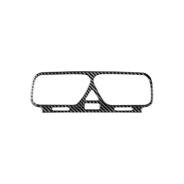 CRP5521.jpg Carbon Fiber Car Central Control Air Outlet-Rahmen Dekorativer Aufkleber für Volkswagen Scirocco 2009-2016, linke und rechte Antrieb universell – Bild 1