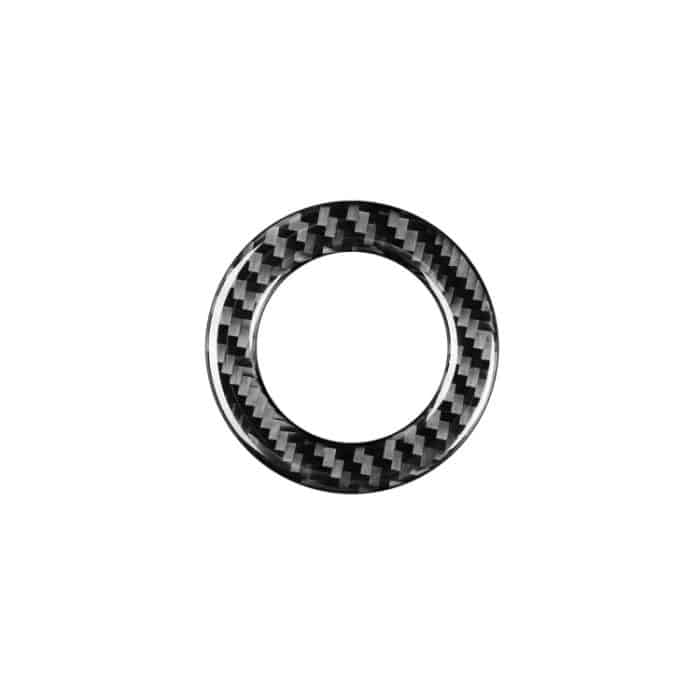 CRP5526.jpg Kohlefaserauto-Zigarettenanzünder Schlüsselanhänger dekorativer Aufkleber für Volkswagen Scirocco 2009-2016, links und rechts universell – Bild 1