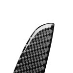 2 Stück / Set Kohlefaser Auto Leichte Augenbraue Dekorative Aufkleber für Volkswagen Scirocco 2009-2016, linke und rechte Antrieb universell – Bild 3