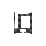 Kohlefaserauto-Handbrems-Panel dekorativer Aufkleber für Toyota alte RAV4 2006-2013, linke und rechter Antrieb universell