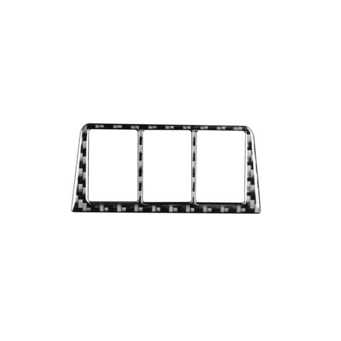 CRP5535.jpg Kohlefaser-Auto-Scheinwerfer-Schalter-Rahmen dekorativer Aufkleber für Toyota alte RAV4 2006-2013, linke und rechte Antrieb universell – Bild 1