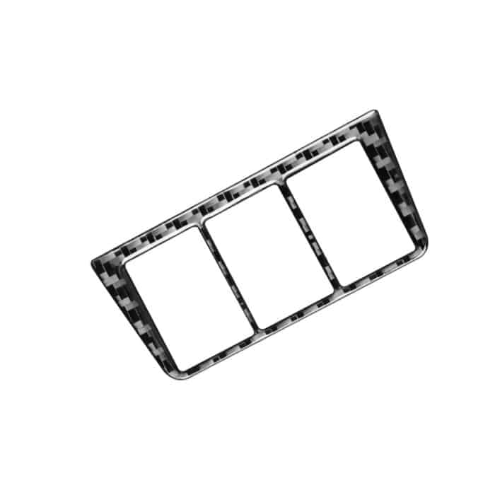 Kohlefaser-Auto-Scheinwerfer-Schalter-Rahmen dekorativer Aufkleber für Toyota alte RAV4 2006-2013, linke und rechte Antrieb universell – Bild 2