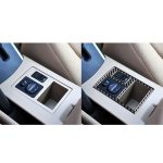 Kohlefaser-Fahrzeug-Rückspiegel-Anpassungsschalter-Rahmen dekorativer Aufkleber für Toyota alte RAV4 2006-2013, linke Fahrt – Bild 6