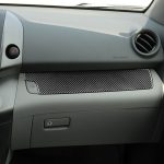 Carbon-Faser-Auto-Co-Pilot-Bedienfeld dekorativer Aufkleber für Toyota alte RAV4 2006-2013, linke Fahrt – Bild 5