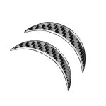 Kohlefaser-Auto-Lenkrad-Label dekorativer Aufkleber für Toyota Alt RAV4 2006-2013, links und rechts universell – Bild 2