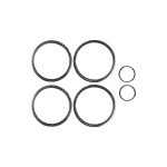 Kohlefaser-Autotür-Hornring dekorativer Aufkleber für TOYOTA Old Rav4 2006-2013, links und rechts Antrieb universell