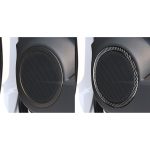 Kohlefaser-Autotür-Hornring dekorativer Aufkleber für TOYOTA Old Rav4 2006-2013, links und rechts Antrieb universell – Bild 6