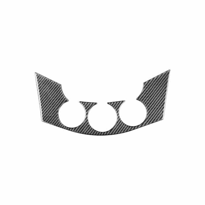 CRP5544.jpg Carbon Faser Car Central Control Switch Panel Dekorativer Aufkleber für Toyota Alt RAV4 2006-2013, links und rechts Antrieb universell – Bild 1