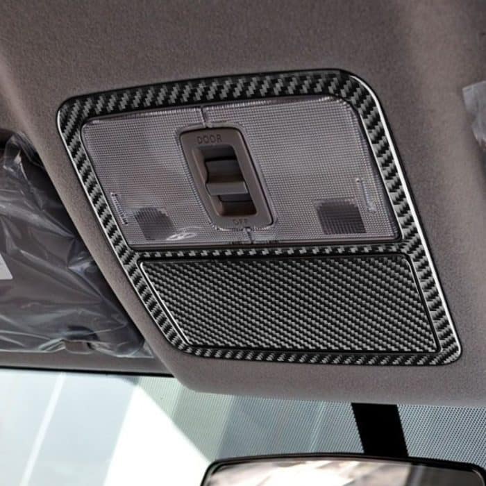 Kohlefaser-Autofront-Lese-Leuchttafel-dekoratives Aufkleber für Toyota alte RAV4 2006-2013, linke und rechte Antrieb universell – Bild 5