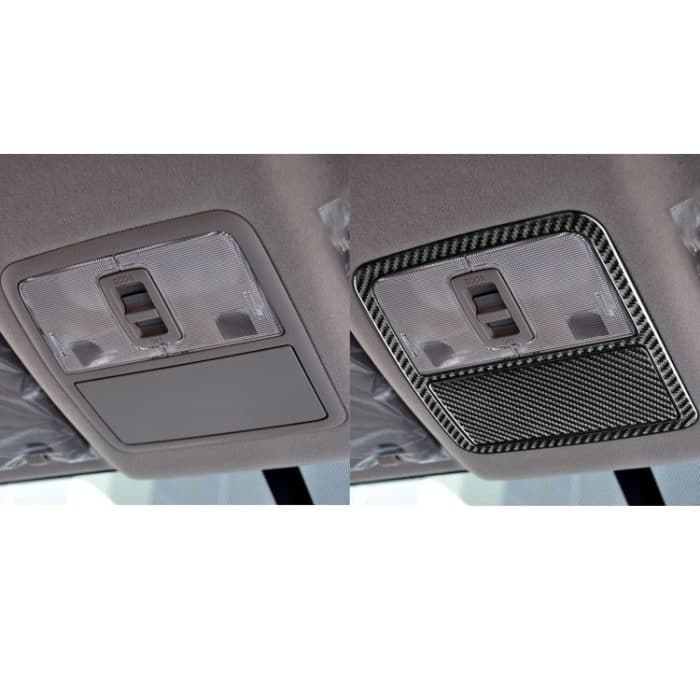 Kohlefaser-Autofront-Lese-Leuchttafel-dekoratives Aufkleber für Toyota alte RAV4 2006-2013, linke und rechte Antrieb universell – Bild 6