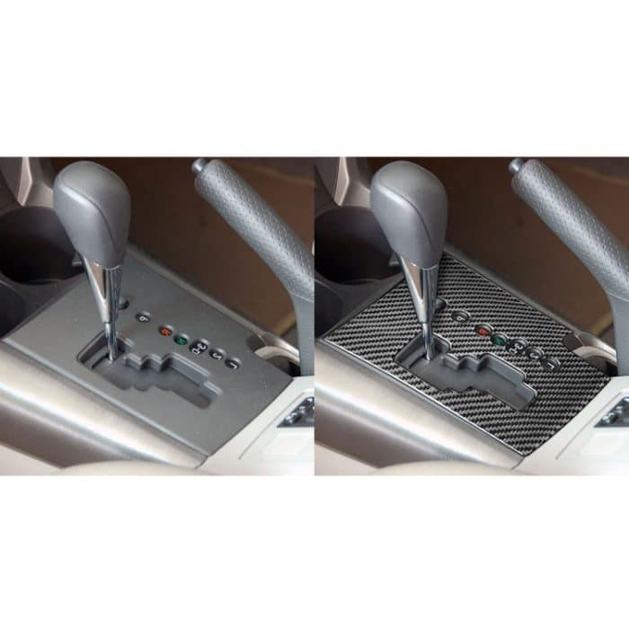 Kohlefaser-Auto-Gang-Panel dekorativer Aufkleber für Toyota alte RAV4 2006-2013, rechts fahren – Bild 6
