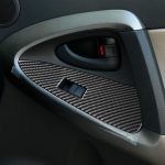 Kohlefaser-Auto-Hebepanel dekorativer Aufkleber für Toyota alte RAV4 2006-2013, linke Fahrt – Bild 5
