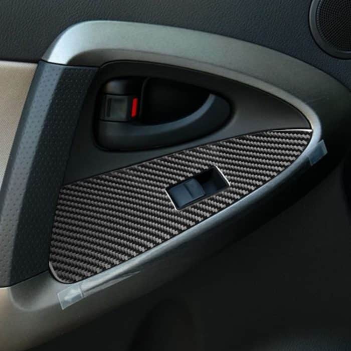 Kohlefaser-Auto-Hebeblatt-dekorativer Aufkleber für Toyota alte RAV4 2006-2013, rechts fahren – Bild 5