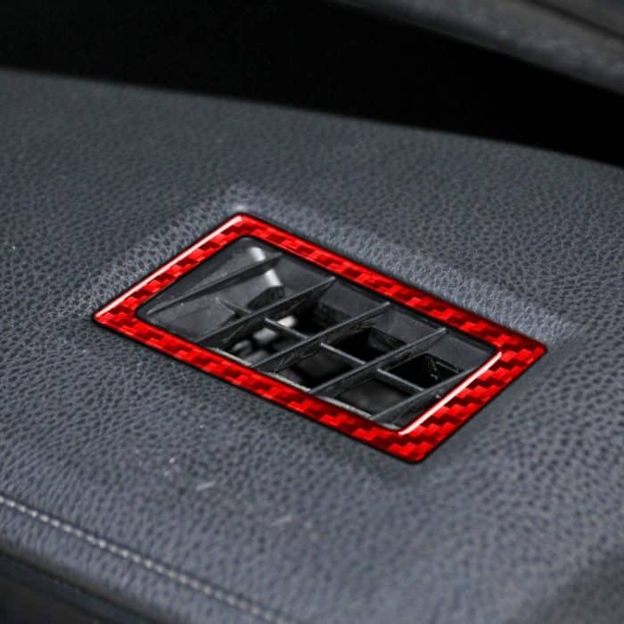 2 Teile/satz Carbon Faser Auto Dashboard Air Outlet Dekorative Aufkleber für Toyota Corolla 2014-2018, Links und rechts Drive Universal, Dashboard Air Outlet – Bild 5