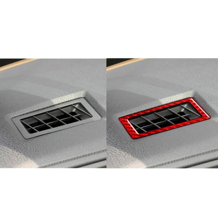 2 Teile/satz Carbon Faser Auto Dashboard Air Outlet Dekorative Aufkleber für Toyota Corolla 2014-2018, Links und rechts Drive Universal, Dashboard Air Outlet – Bild 6