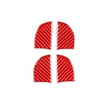 4 Teile/satz Carbon Faser Auto Innentür Schüssel Dekorative Aufkleber für Toyota Corolla 2014-2018, Links und rechts Antrieb Universal, Inner Door Bowl