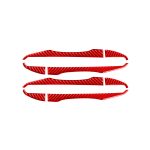 8 Teile/satz Carbon Faser Auto Außengriff Dekorative Aufkleber für Toyota Corolla 2014-2018, Links und Rechts Stick universal, Outer Handle