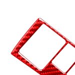 Dekorativer Aufkleber für Autoscheinwerferschalter aus Kohlefaser für Toyota Corolla 2014–2018, Rechtsantrieb, Headlight Switch,Right Drive – Bild 3