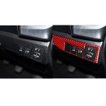 Dekorativer Aufkleber für Autoscheinwerferschalter aus Kohlefaser für Toyota Corolla 2014–2018, Rechtsantrieb, Headlight Switch,Right Drive – Bild 6