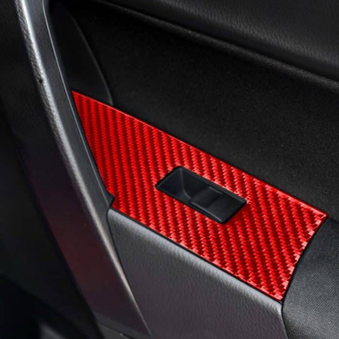 4 Teile/satz Carbon Fiber Car Lifting Dekorative Aufkleber für Toyota Corolla 2014-2018, Linke Fahrt, Lifting,Left Drive – Bild 5