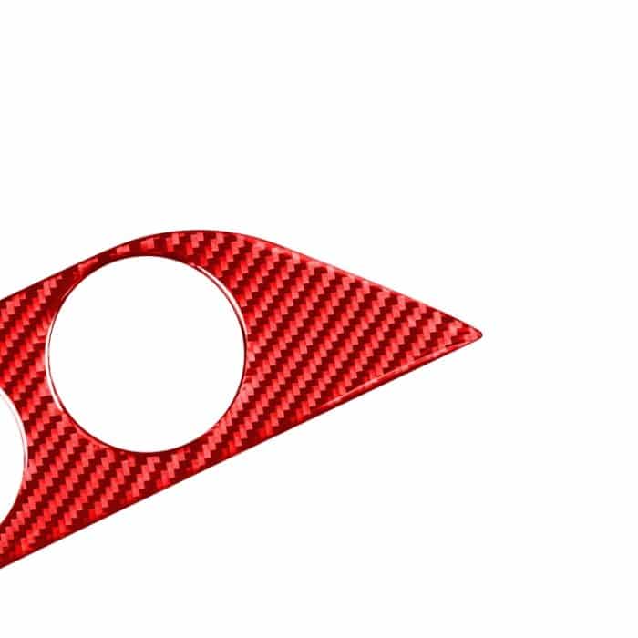 Kohlefaser-Auto-Klimaanlagen-Schalttafel, ein dekorativer Aufkleber für Toyota Corolla 2014–2018, linker Antrieb, Air Conditioner Switch Panel A,Left Drive – Bild 3