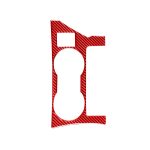 Kohlefaser-Autobecherhalter-Panel, dekorativer Aufkleber für Toyota Corolla 2014–2018, Rechtsantrieb, Cup Holder Panel A,Right Drive