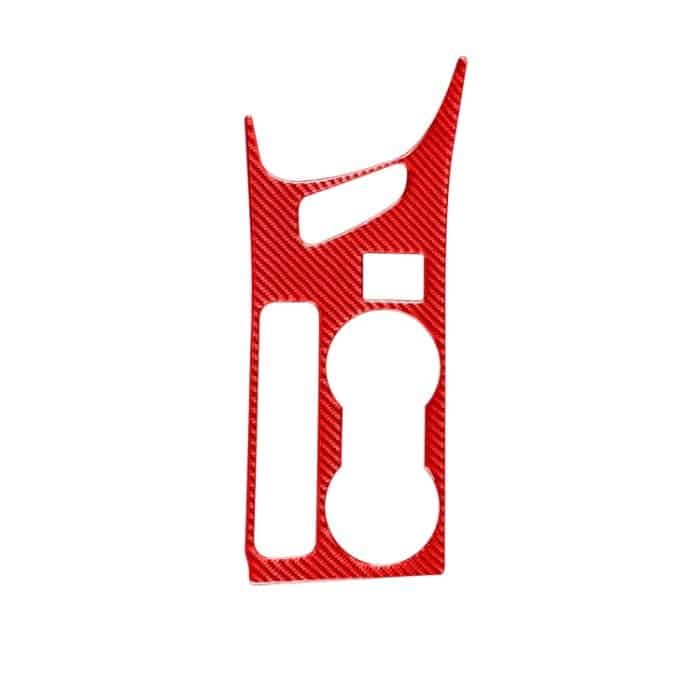 Kohlefaser-Autobecherhalter-Panel B, dekorativer Aufkleber für Toyota Corolla 2014–2018, linker Antrieb, Cup Holder Panel B,Left Drive – Bild 1