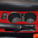 Kohlefaser-Autobecherhalter-Panel B, dekorativer Aufkleber für Toyota Corolla 2014–2018, linker Antrieb, Cup Holder Panel B,Left Drive – Bild 5