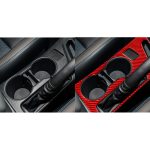 Kohlefaser-Autobecherhalter-Panel B, dekorativer Aufkleber für Toyota Corolla 2014–2018, Rechtsantrieb, Cup Holder Panel B,Right Drive – Bild 6