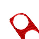 Kohlefaser-Auto-Klimaanlagen-Schalttafel B, dekorativer Aufkleber für Toyota Corolla 2014–2018, linker Antrieb, Air Conditioner Switch Panel B,Left Drive – Bild 3