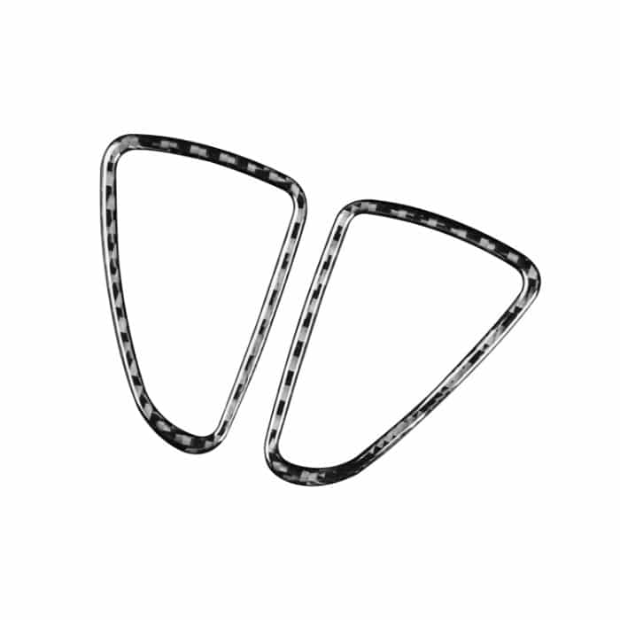 2 stücke / satz Kohlenstofffaser Auto Dashboard Air Outlet Dekorativer Aufkleber für Mercedes-Benz B-Klasse 2019 / GLB 2020, links und rechts Antrieb universell – Bild 2