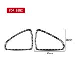 2 stücke / satz Kohlenstofffaser Auto Dashboard Air Outlet Dekorativer Aufkleber für Mercedes-Benz B-Klasse 2019 / GLB 2020, links und rechts Antrieb universell – Bild 3