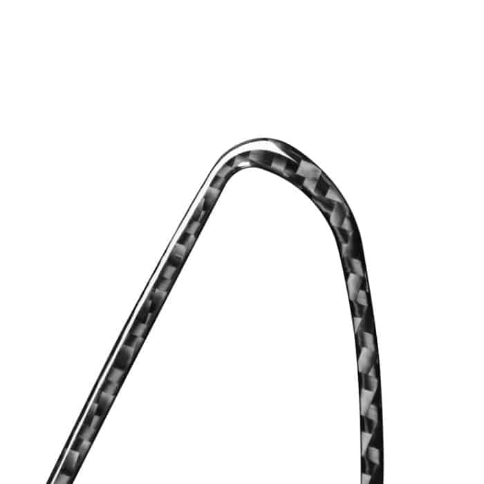 2 stücke / satz Kohlenstofffaser Auto Dashboard Air Outlet Dekorativer Aufkleber für Mercedes-Benz B-Klasse 2019 / GLB 2020, links und rechts Antrieb universell – Bild 4