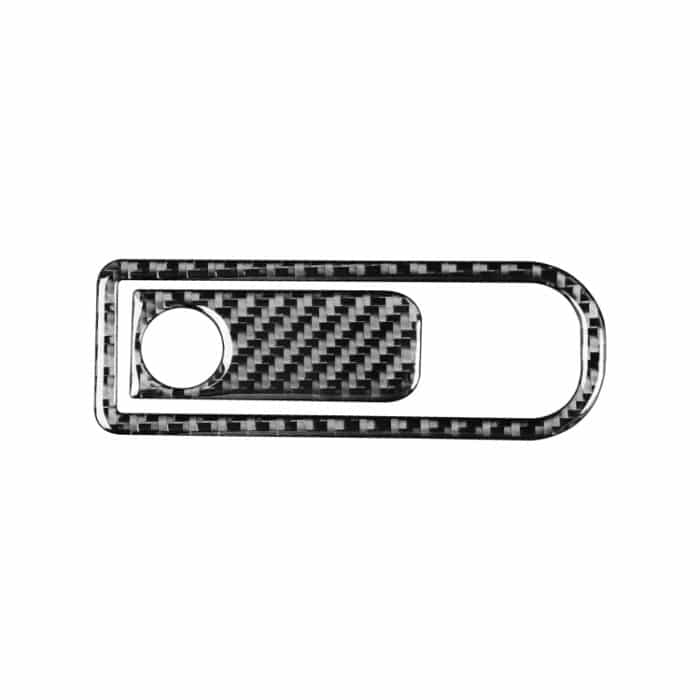 2 Stück / Set Carbon Fiber Car Handschuhschiff Schalter Dekorative Aufkleber für Mercedes-Benz B-Klasse 2019 / GLB 2020, Links- und Right-Antrieb Universal – Bild 1