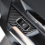 4 stücke / satz Kohlefaser Auto Glashubschalter Dekorativer Aufkleber für Mercedes-Benz B-Klasse 2019 / GLB 2020, Rechtsfahrt – Bild 6