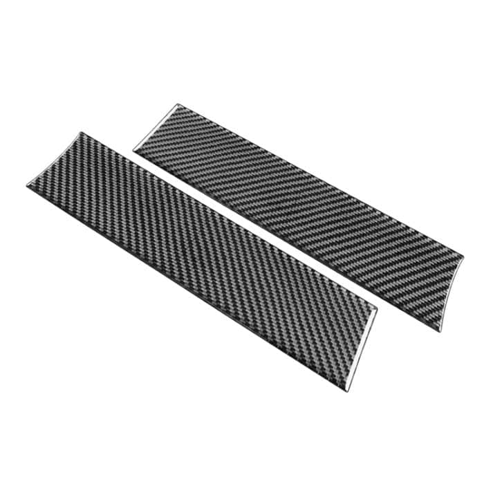 2 stücke / satz Kohlenstofffaser Auto Armlehne Box Panel Dekorative Aufkleber für Mercedes-Benz B-Klasse 2019 / GLB 2020, links und rechts Antrieb universell – Bild 2