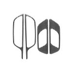 4 stücke / satz Kohlenstofffaserauto Innentürgriff Rahmen dekorativer Aufkleber für Mercedes-Benz B-Klasse 2019 / GLB 2020, links und rechts Antrieb universell