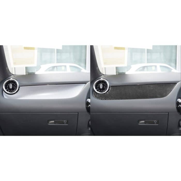 Kohlefaser-Auto-Co-Pilot-Bedienfeld dekorativer Aufkleber für Mercedes-Benz B-Klasse 2019 / GLB 2020, rechts fahren – Bild 6