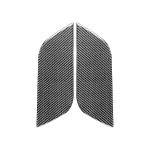 2 Stück / Set Kohlefaser Auto Ein Fronttürplatte Dekorativer Aufkleber für Mercedes-Benz B-Klasse 2019, links und rechts Antrieb Universal