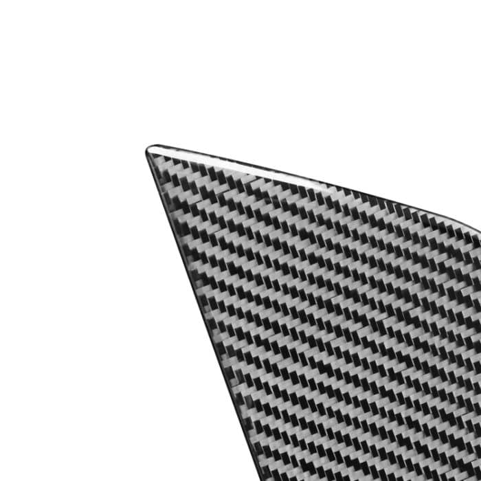 2 Stück / Set Kohlefaser Auto Ein Fronttürplatte Dekorativer Aufkleber für Mercedes-Benz B-Klasse 2019, links und rechts Antrieb Universal – Bild 3